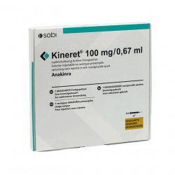 Кинерет (Анакинра) раствор для ин. 100 мг №7 в Кирове и области фото
